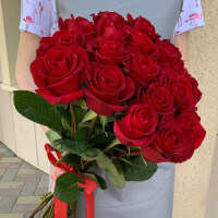 25 роз (50 см) с доставкой в Краснодаре