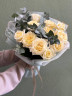 Букет из ароматных пионовидных роз 