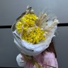 Яркий букет стабилизированных цветов