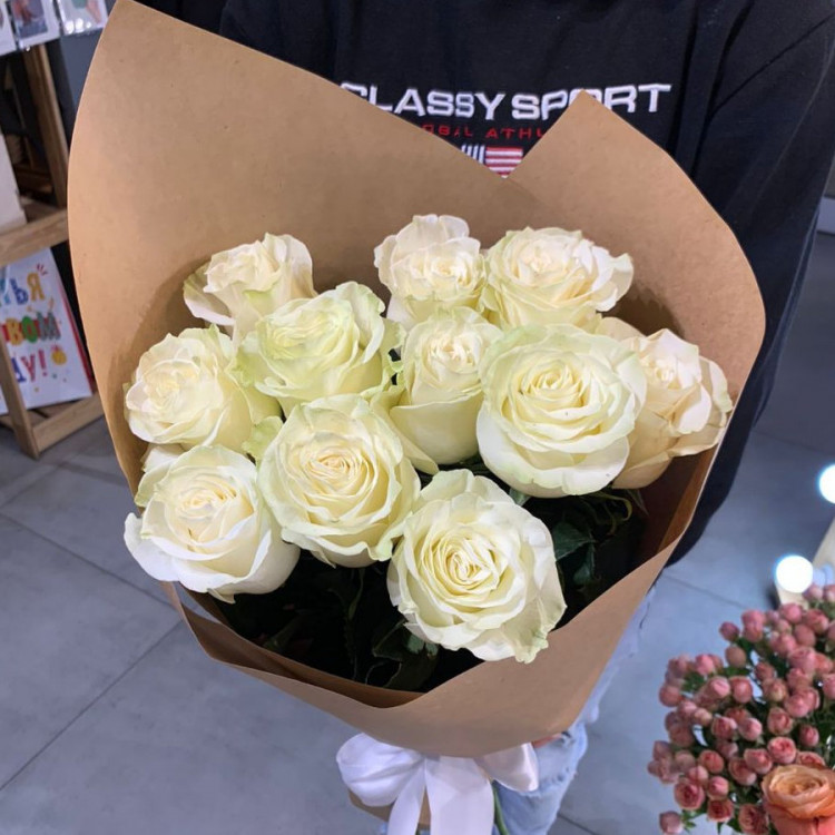 Отличный букет роз с доставкой в Краснодаре