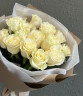 Букет из 15 белых роз Эквадор