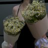 Букет-комплимент с полевой ромашкой
