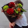 Стильный строгий букет