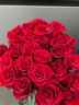 25 красных роз (80см)