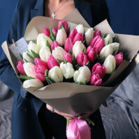 39 тюльпанов с доставкой в Краснодаре