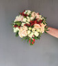 Букет невесты с кустовыми розами
