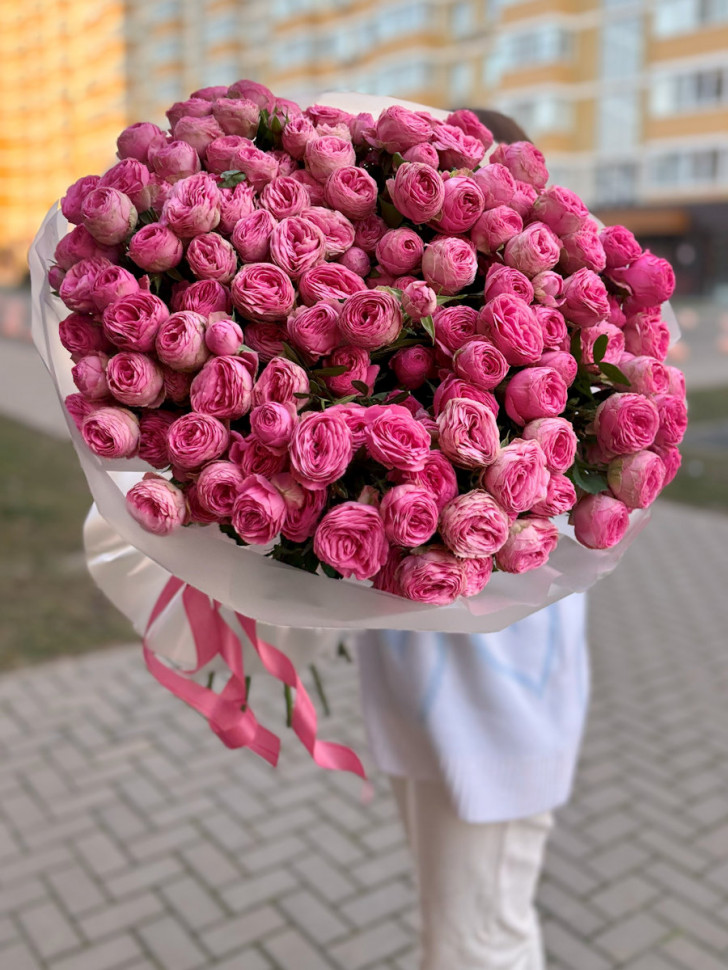 Кустовые пионовидные розы (31шт.)